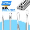 Teenitor Pimple Extractor Acne Treatment Tool Surgical Grade Blackhead Comedone