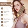 4-Piece Round Hair Brush For Blow Drying, Blow Drying &