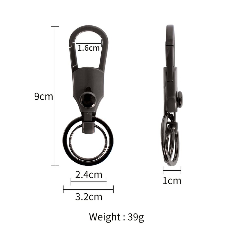 Lont Key Ring, Carabiner, Men's, Women's, Key Chain, Removable, One