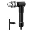 QWORK® Angle Drill Chuck, 90°, Drill Chuck 0.8-10 mm, Aluminium