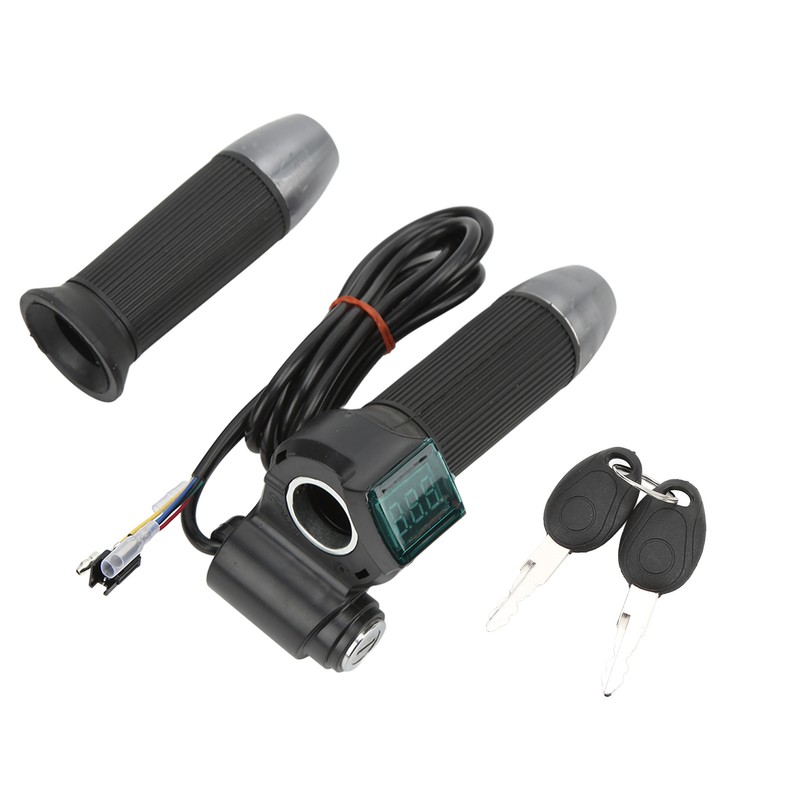 Electric Bike Handlebar Throttle Twist Grip Plastic Twist Throttle Accelerator