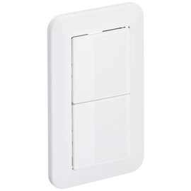 Panasonic Cosmo Wide Embedded Double Switch B (One Piece) WTP50012WP [Genuine Packaging Product]