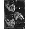 Life of the Party A110 Wolf Lollipop Sucker Chocolate Candy Mold