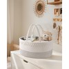 Maliton Changing Table Organiser, Baby Organiser Basket, Storage Basket for