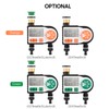 Digital Automatic Watering Timer with 2 Hose Connectors Programmed Garden