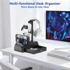 KDD Headphone Stand with Drawer - Rotatable Headset & Detachable
