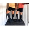 5pk Girls Bamboo (Viscose) Knee High Socks! Grey, UK Size