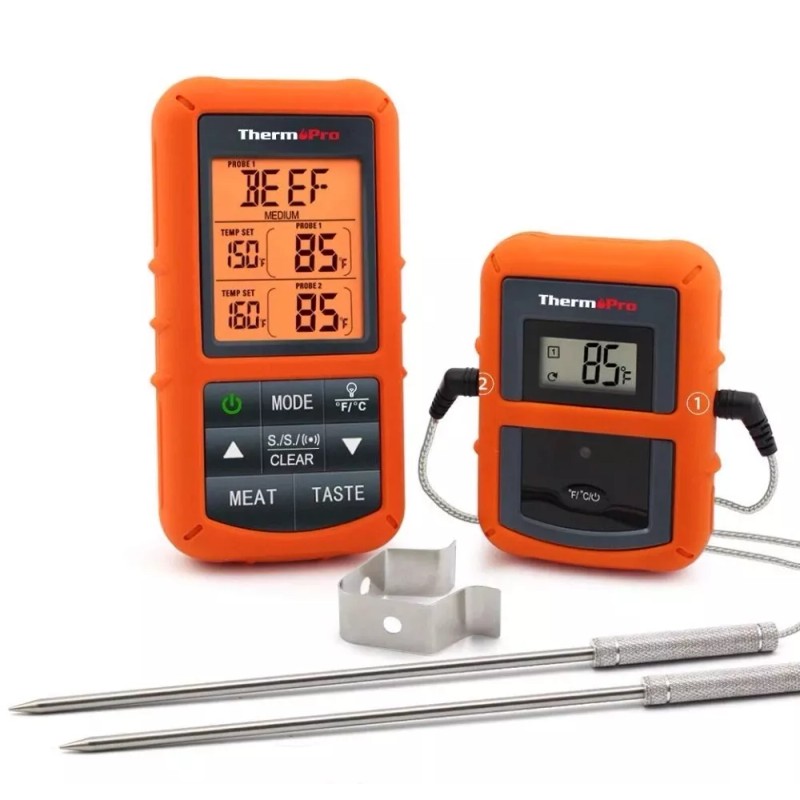 ThermoPro TP20 Digital Wireless Meat Thermometer Dual Probe BBQ Grill