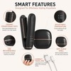 Cordless Hair Straightener Brush for Travel – Rechargeable Mini Ceramic