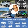 Decal Remover Wheel Sticker Remover w/Drill Adapter Tool Kit Adhesive