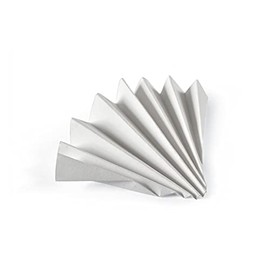 GE Bio-Sciences 10311851 Filter Paper, Folded, Prepleated, Grade 597-1/2, Circle, Cellulose, 240mm Diameter, Pack of 100