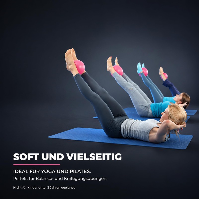 ATC Handels GmbH Gymnastika Soft Pilates & Yoga Ball -