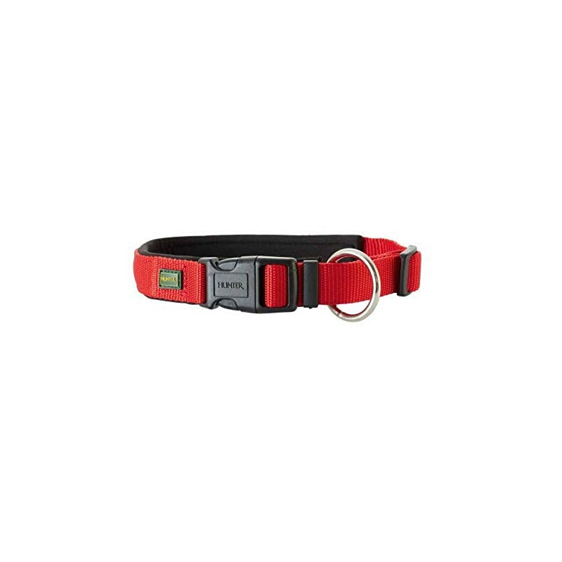 HUNTER Vario Plus Neoprene Collar, 45-50 cm, 25 mm, Red/Black
