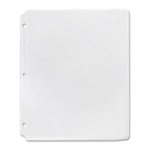 Sheet Protectors, Heavy-Duty, Top Lid, 11 x 8-1/2 Inches, 50/Box,