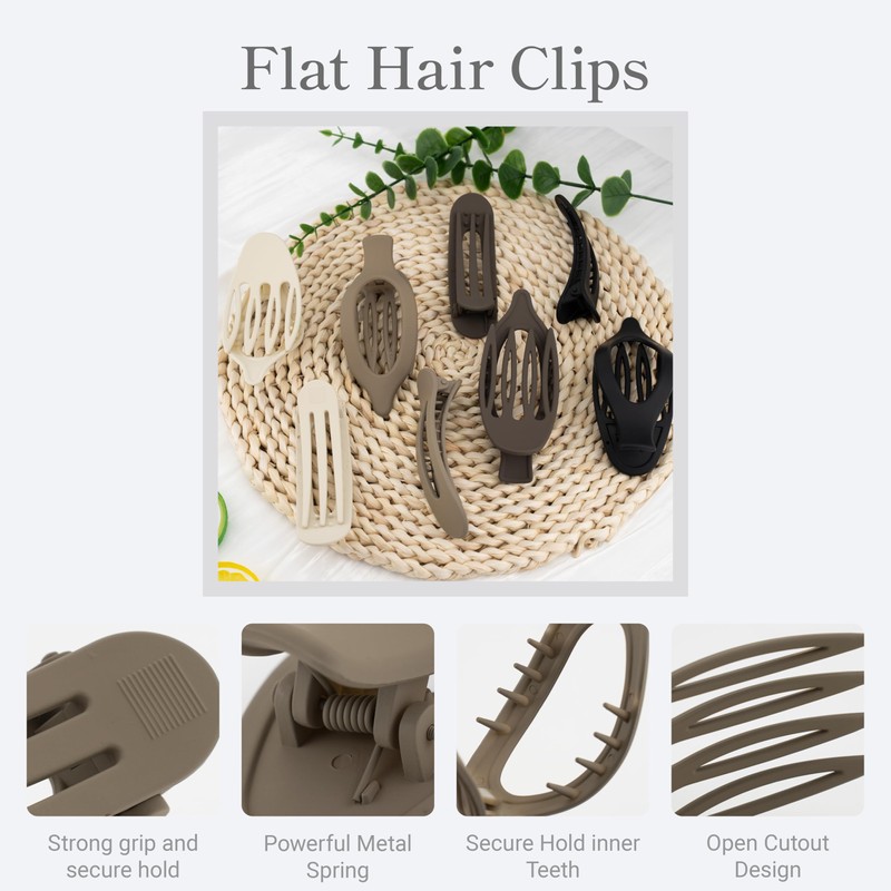 COZYISLE Hair Clips Non Slip Secure Hold Keep Hair in