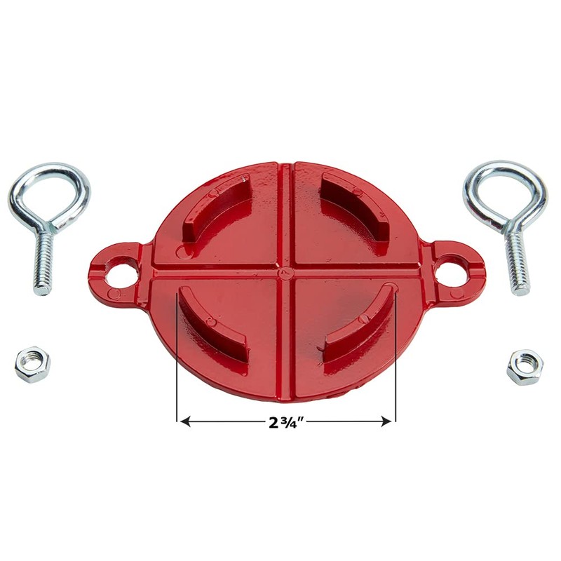 FDC Connection - Fire Department Connection Caps - Red Fire