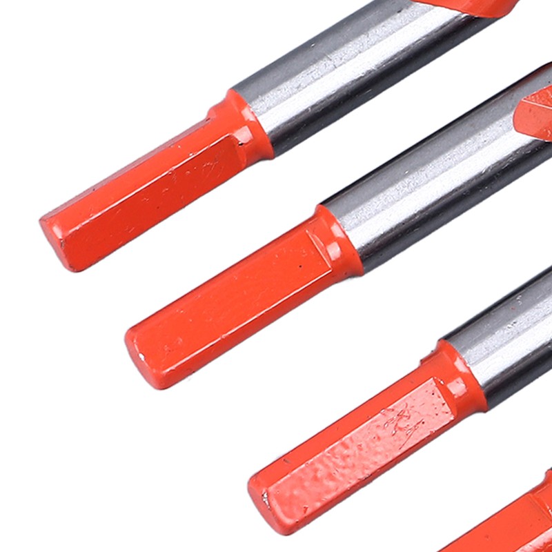 5PCS Twist Drill Bits 16.2mm Straight Triangle Shank Cemented Carbide