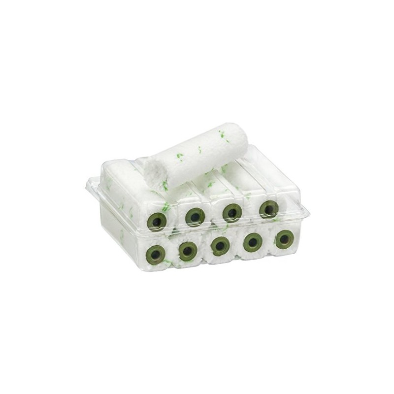 10 x Colorus Microfibre Radiator Rollers 10 cm with 9