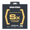 Hartke HSBSX450 SX Stainless Steel Bass Guitar Strings, Medium 4-String