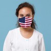 Reusable Non-Medical USA Flag Mask - Set: 5-Pack