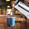 Vaolvpant 12Cup Big Belly Moka Pot Percolator Italian 600ML 20oz