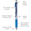 Pentel Energel XM Retractable Gel Pen with 0.7 mm Tip,