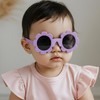 Komorebi Baby Girl Sunglasses with Strap Toddler Sunglasses Age 1-2