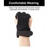 SUJAYU 3 Finger Archery Glove, Leather Fingers Protector Shooting Gloves