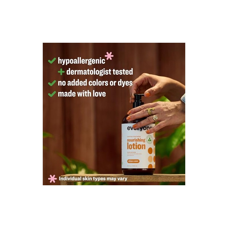 Everyone Lotion, Citrus and Mint, 32 Ounce, 2 Count
