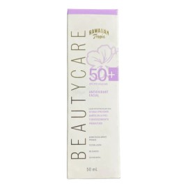 Protector Solar Facial Hawaiian Antioxidante FPS 50 Hipoalergénico 50ml