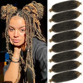 Springy Afro Twist Hair 8 Packs Marley Twist Braiding Hair Pre Separated Spring Twist Hair for Faux Locs Crochet Hair Kinky Twist for Braiding Synthetic Hair Extensions (T27#, 30inch(Pack of 8)