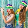 Sequin Bow Tie and Hat Set - Mardi Gras Accessory