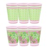Lilly Pulitzer 14 Ounce Reusable Plastic Pool Cups, Set of