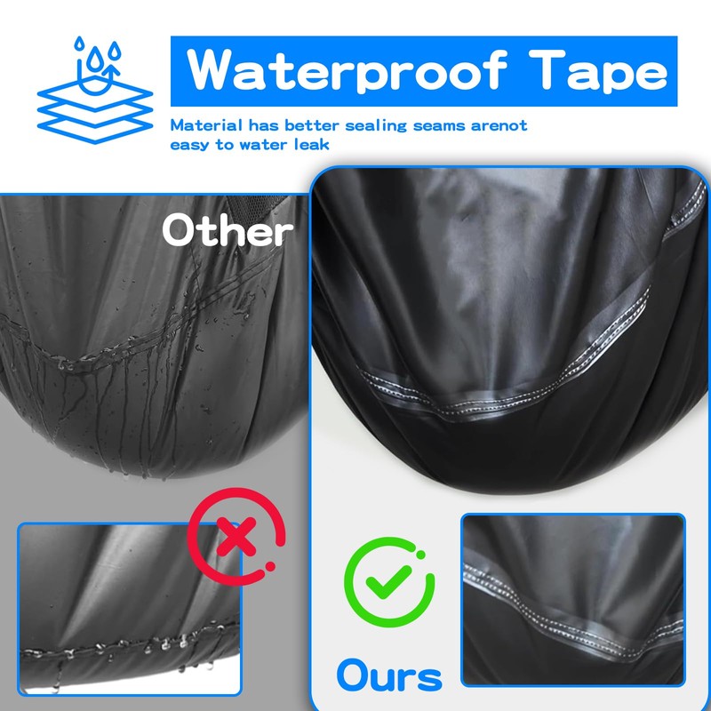 Waterproof Universal Engine Driven Welder Cover 30"Hx22"Wx42"D-Heavy Duty 600D Oxford