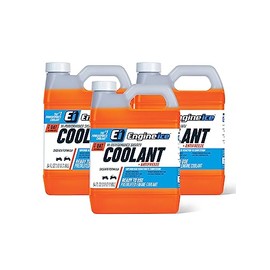 Engine Ice Hi-Performance SXS/ATV Coolant & Antifreeze, Orange, 0.5 Gallon - Optimal Cooling, Phosphate Free, Ready-to-Use for UTVs & ATVs (3 Pack)