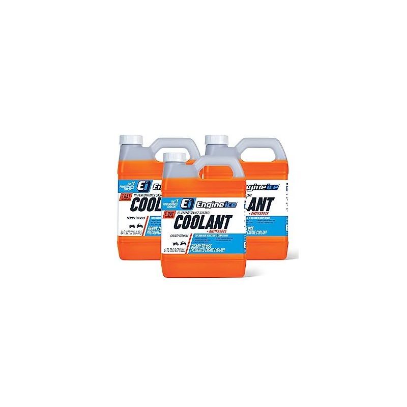 Engine Ice Hi-Performance SXS/ATV Coolant & Antifreeze, Orange, 0.5 Gallon