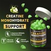 Nutravita NSF Certified Creatine Gummy - Creatine Monohydrate Gummies for
