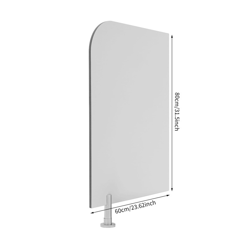 Kindergarten Urinal Partition, 23.62x31.5In Toilet Partition Divider, HPL Wall-Mounted Bathroom