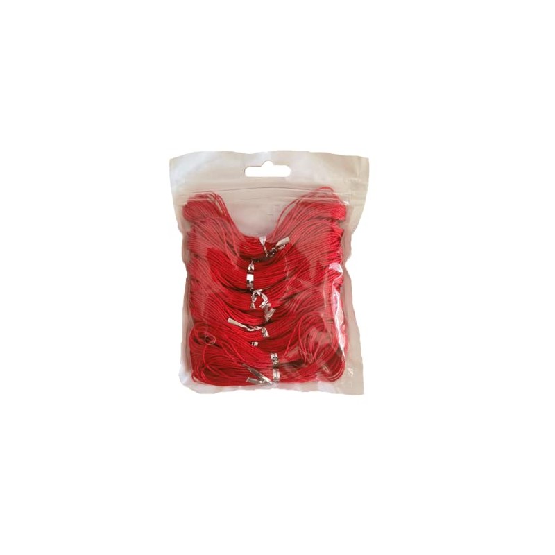 Red Wax Cords 100m