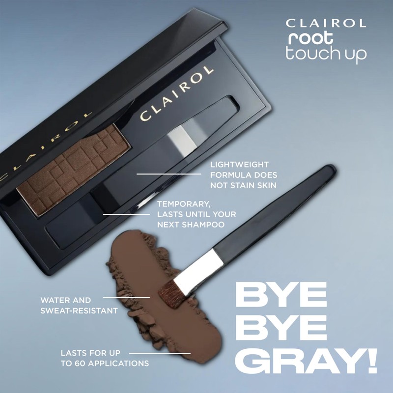 Clairol Root Touch-Up Temporary Concealing Powder, Dark Brown Hair Color