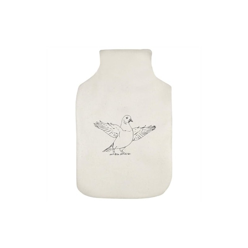 'Pigeon with Wings Spread' Hot Water Bottle Cover (HW00036130)