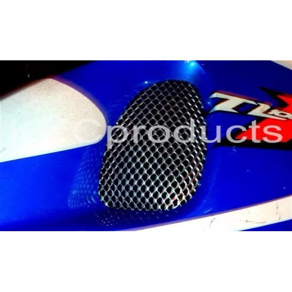 KKCproducts 2008-2017 Hayabusa 8pc NEP Gmesh Galvanized Fairing Grilles Screens