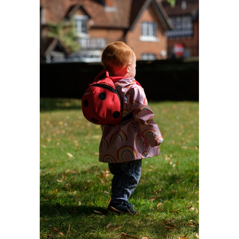 LittleLife Toddler Backpack Ladybird with Safety Reins