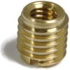 Brass Thread Inserts for Wood - Threaded Inserts #8-32 x