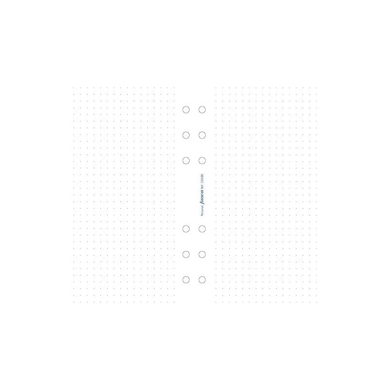 Filofax B132680 Organizer Refill, Personal Size, Dotted Paper
