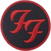 Foo Fighters Patch Circle Logo Black/Red