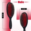 hair2heart Extensions Brush for Hair Extensions Pneumatic Brush with Natural