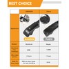 KINGGERI 330lbs All Aluminum Roof Rack Cross Bars Compatible with