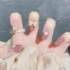 HappyHome Nail Parts, Ribbon, 3D Nail Parts, Large, 60 Pieces,