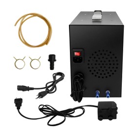 ZHFEISY 60L/15.85Gal Aquarium Chiller for Fish Tank - 200W Water Chiller with Quiet Design <50dB, Electronics Semiconductors Refrigeration- Refrigeration for Hydroponic System with 4.92ft Power Cord